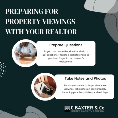 preparing for property viewings with your realtor