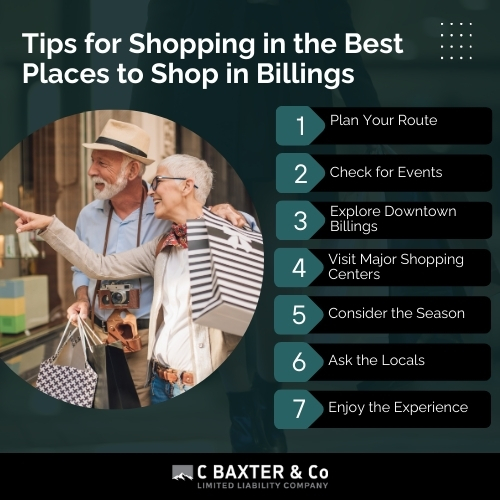 tips for shopping in the Best places to shop in Billings