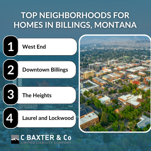 top neighborhoods for homes in Billings Montana