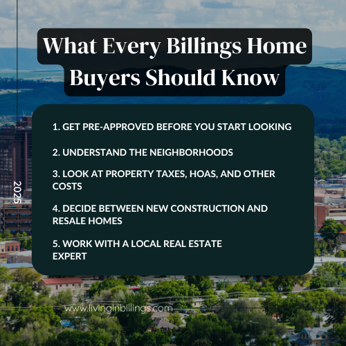 what every Billings home buyers should know