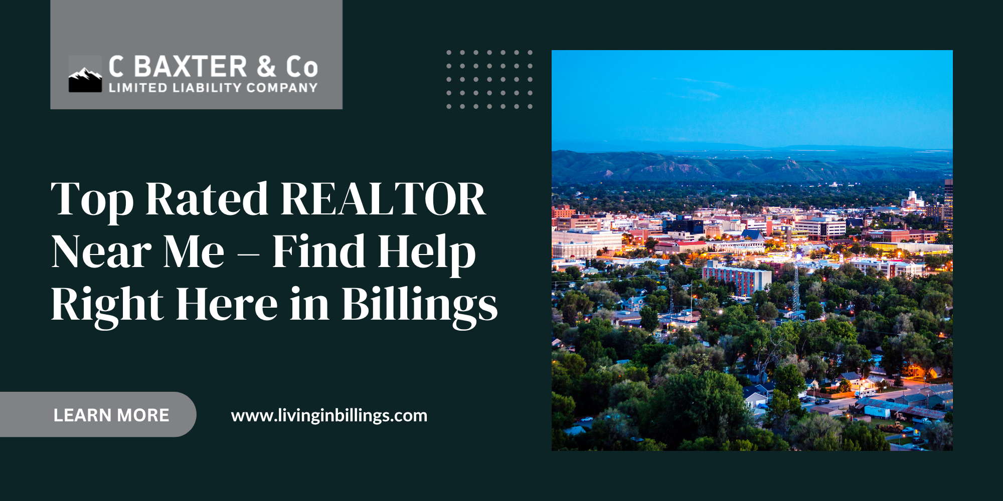 Top rated REALTOR near me – Cari Baxter offers expert help for buying or selling homes in Billings. Learn more today