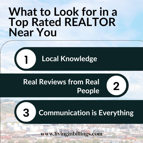 What to look for in a top rated realtor near me – Local knowledge, real reviews, and great communication