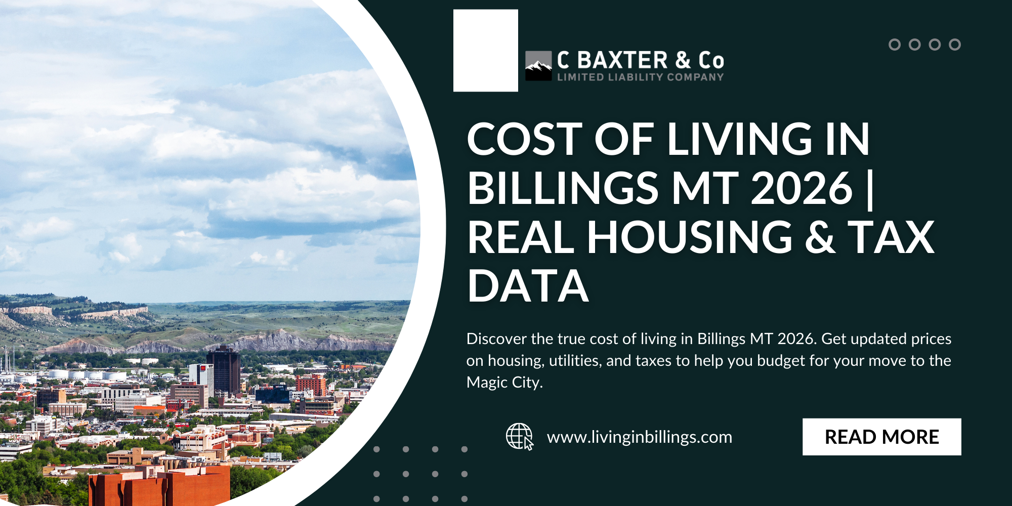Cost of living in Billings MT 2026 with real housing and tax data for those planning a move to the Magic City