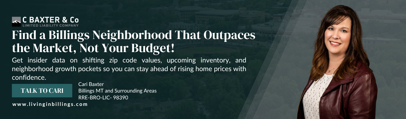 Cari Baxter real estate guide for buyers navigating the rising Billings MT population