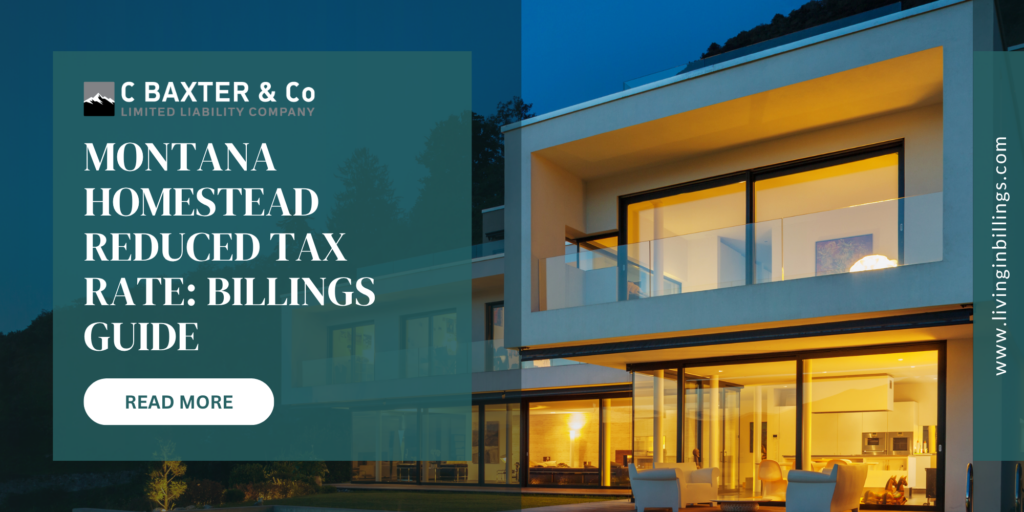 Modern Billings home featuring our 2026 guide to the montana homestead exemption and reduced property tax rates